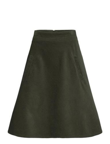 Mini Cord Stelly Skirt Mads Nørgaard Green