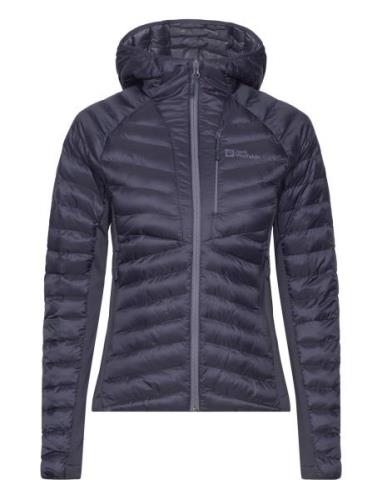 Routeburn Pro Ins Jkt W Jack Wolfskin Navy