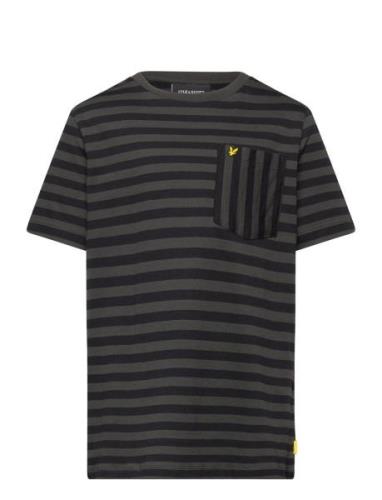 Breton T-Shirt Lyle & Scott Black