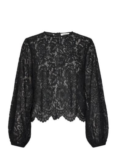 Slhanni Blouse Ls Soaked In Luxury Black