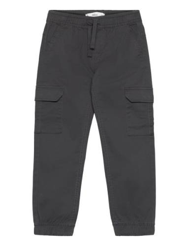 Cargo Jogger Trousers Mango Black