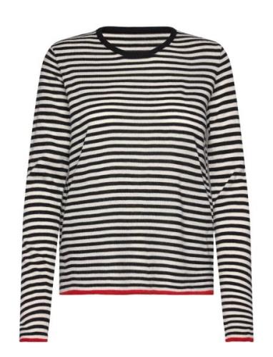 Stripe Ellis Knit Mads Nørgaard Black