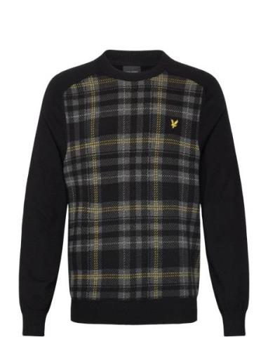 Lyle And Scott Tartan Jumper Lyle & Scott Black