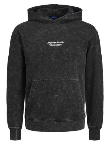 Jorvesterbro Wash Sweat Hood Aw Jnr Jack & J S Black