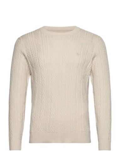 Anf Mens Sweaters Abercrombie & Fitch Beige