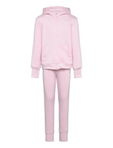 Ee-Fleece/Terry Set Nike Pink