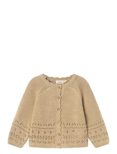 Nmfosanna Ls Knit Card Lil Lil'Atelier Beige