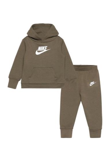 Ee-Fleece/Terry Set Nike Khaki