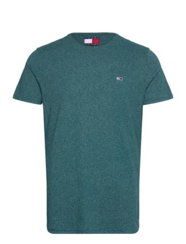 Tjm Xslim Jaspe C Neck Ext Tommy Jeans Green