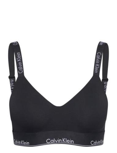 Lght Lined Bralette Calvin Klein Black