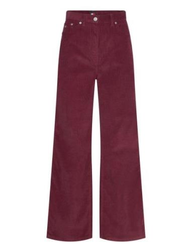 Tjw Claire Fine Cord Pant Tommy Jeans Red