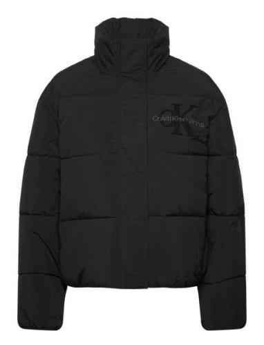 Chenille Monologo Puffer Calvin Klein Jeans Black