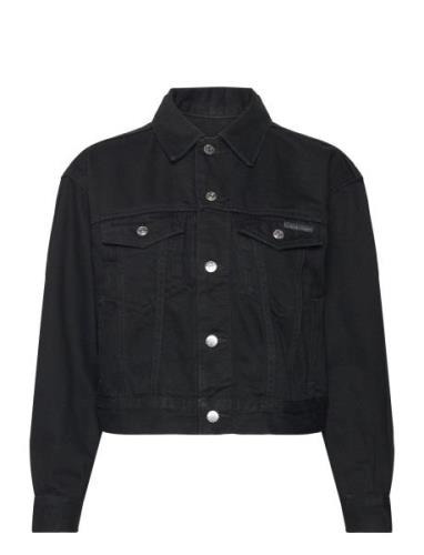 Hero 90S Trucker Jacket Calvin Klein Jeans Black