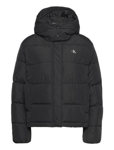 Matte Monologo Nd Short Puffer Calvin Klein Jeans Black