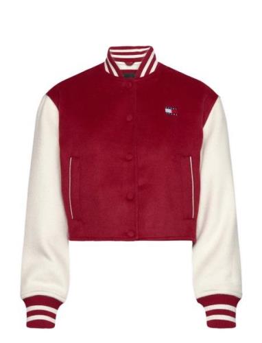 Tjw Crp Varsity Jacket Tommy Jeans Red