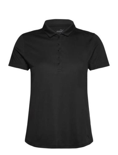 W Pure Ss Polo PUMA Golf Black