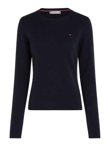 Soft Wool C-Nk Sweater Tommy Hilfiger Navy