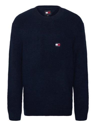 Tjm Reg Waffle Sweater Tommy Jeans Navy