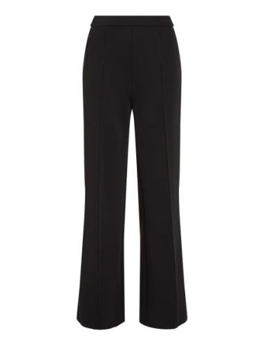 Technical Knit Wide Leg Pant Calvin Klein Black