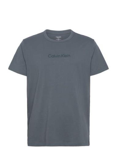 S/S Crew Neck Calvin Klein Blue