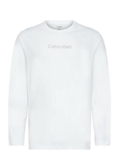 L/S Crew Neck Calvin Klein White