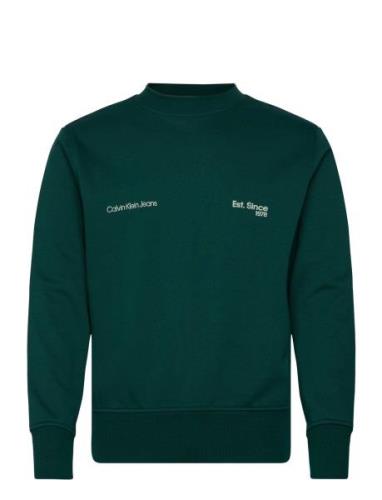 Calvin Klein 1978 Crew Neck Calvin Klein Jeans Green