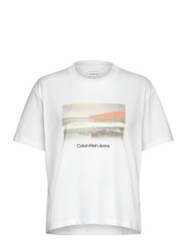 Photo Graphic Relaxed Tee Calvin Klein Jeans White