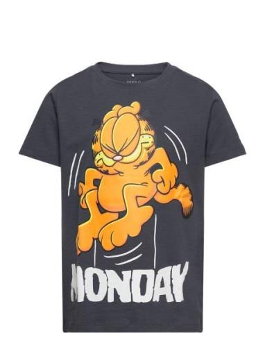 Nkmnacio Garfield Ss Top Box Vde Name It Black