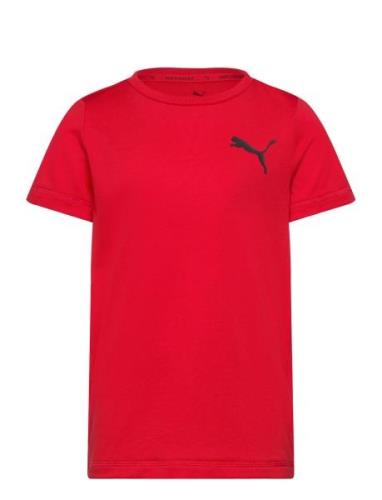 Active Small Logo Tee B PUMA Red