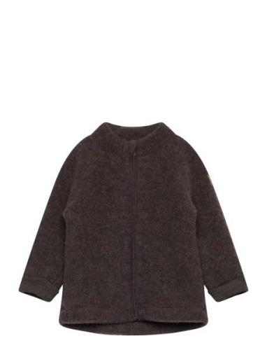 Wool Jacket Mikk-line Brown