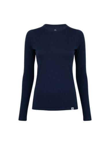 Women's Merino Long Sleeved Shirt Danish Endurance Navy