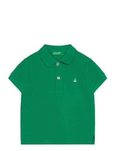 H/S Polo Shirt United Colors Of Benetton Green