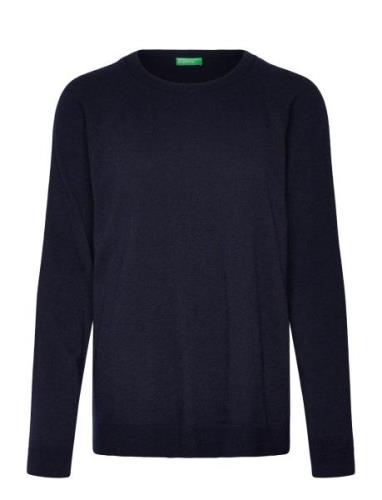 Crewneck Jersey United Colors Of Benetton Navy