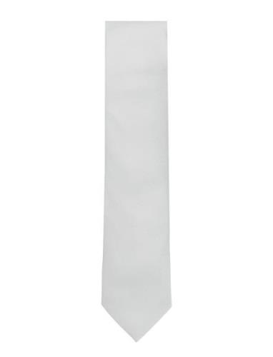 Polyester Tie 7 Cm Lindbergh Black White