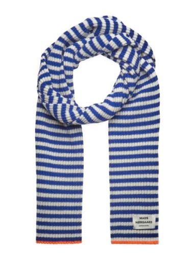 Recycled Iceland Grafenau Scarf Mads Nørgaard Blue