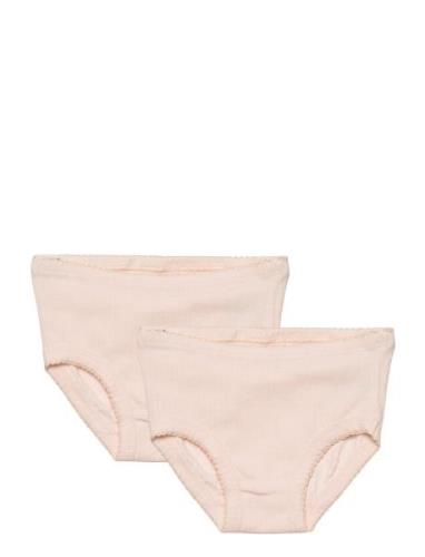 Rib Jersey 2Pack Underpants Copenhagen Colors Pink