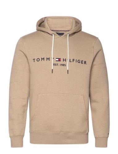 Tommy Logo Hoody Tommy Hilfiger Beige