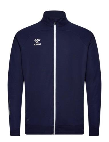 Hmllead Poly Zip Jacket Hummel Navy