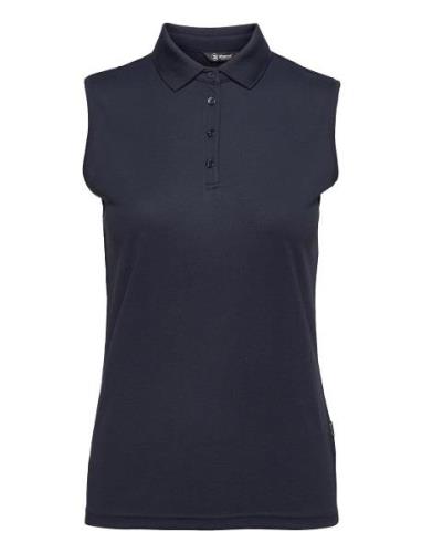 Lds Cray Drycool Sleeveless Abacus Navy