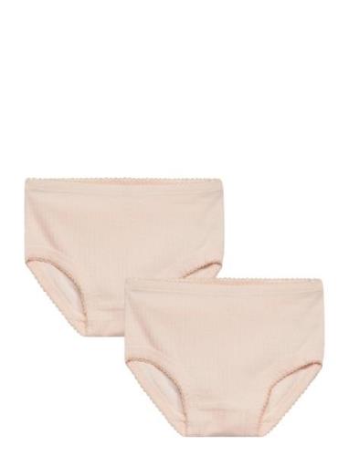 Rib Jersey 2Pack Underpants Copenhagen Colors Pink