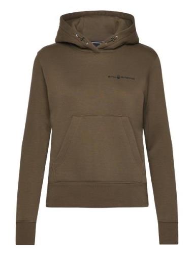 W Gale Logo Hood Sail Racing Khaki