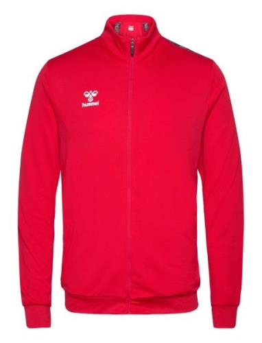 Hmlauthentic Pl Zip Jacket Hummel Red