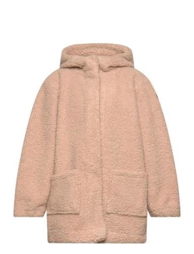 Caykas Sherpa Jacket. Grs MINI A TURE Pink