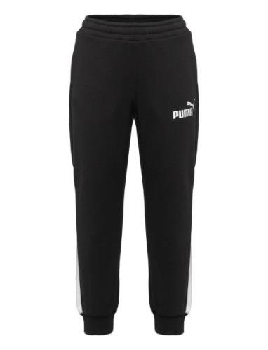 Puma Power Colorblock Sweatpants Fl Cl B PUMA Black