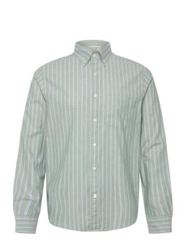 Reg Archive Oxford Stripe Shirt GANT Green