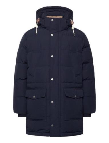 Heavy Down Mid Length Jacket GANT Navy