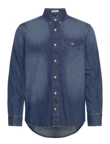 Reg Denim Shirt GANT Blue