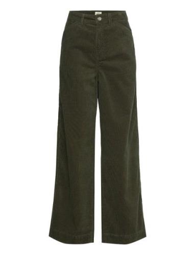 Mini Cord Cargo Pants Mads Nørgaard Green