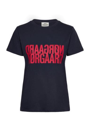 Single Organic Trenda P Tee Mads Nørgaard Navy