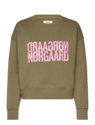 Organic Sweat Tilvina Sweatshirt Mads Nørgaard Green